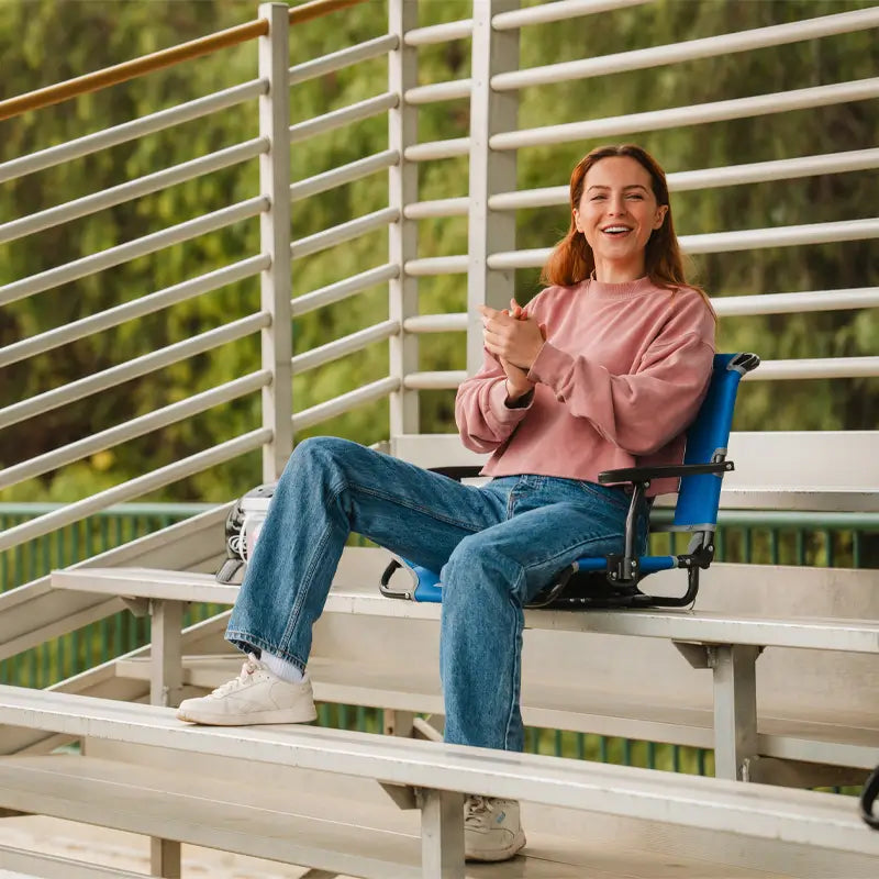 GCI Outdoor product view: Big Comfort Stadium Chair™ with Armrests D2 — Big Comfort Stadium Chair™ with Armrests