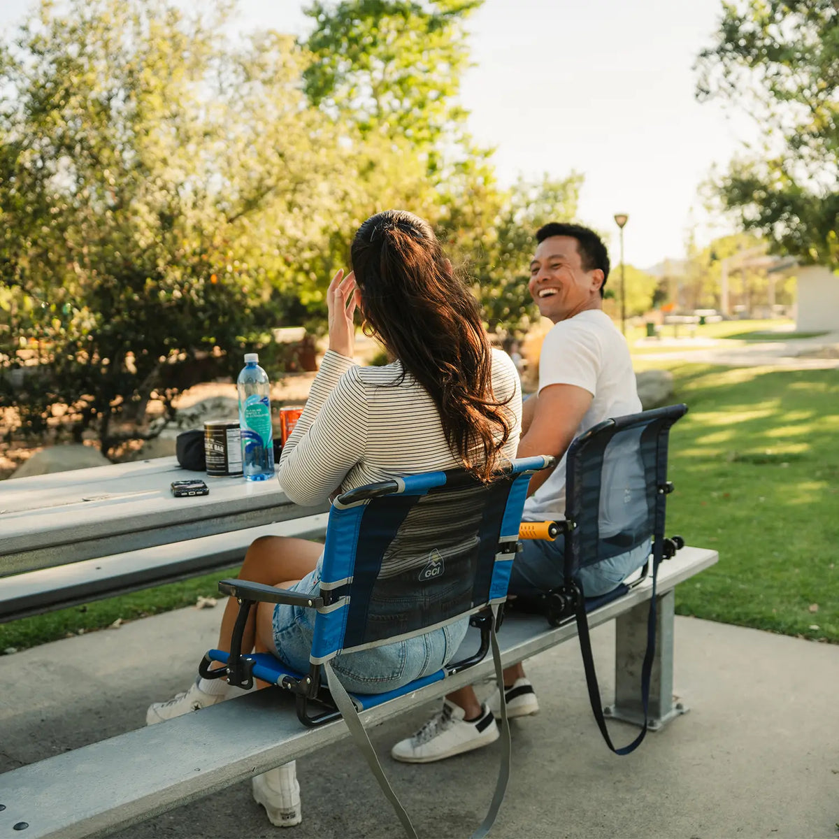 GCI Outdoor product image: Big Comfort Stadium Chair™ with Armrests D2 — Big Comfort Stadium Chair™ with Armrests
