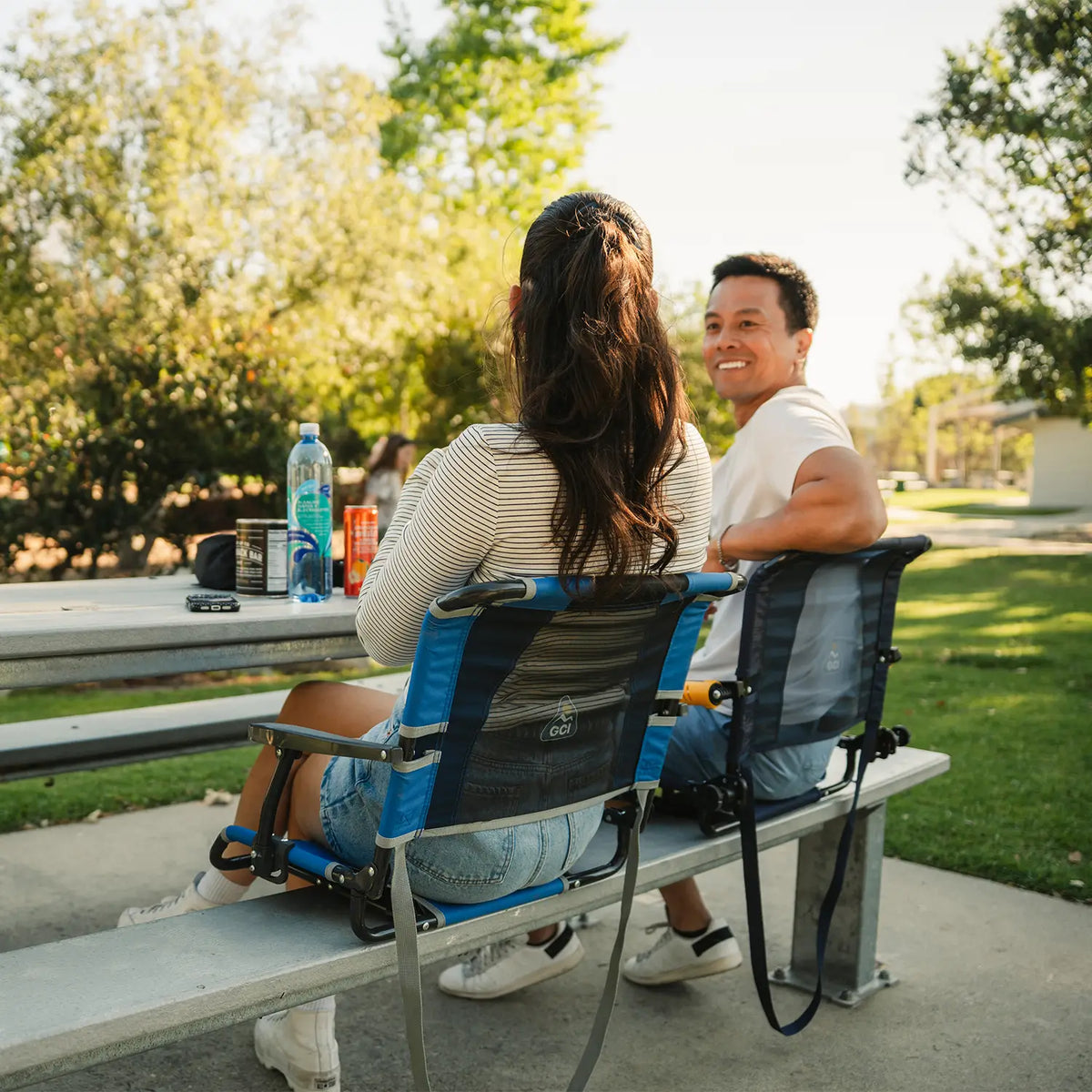 GCI Outdoor product detail: Big Comfort Stadium Chair™ with Armrests D2 — Big Comfort Stadium Chair™ with Armrests