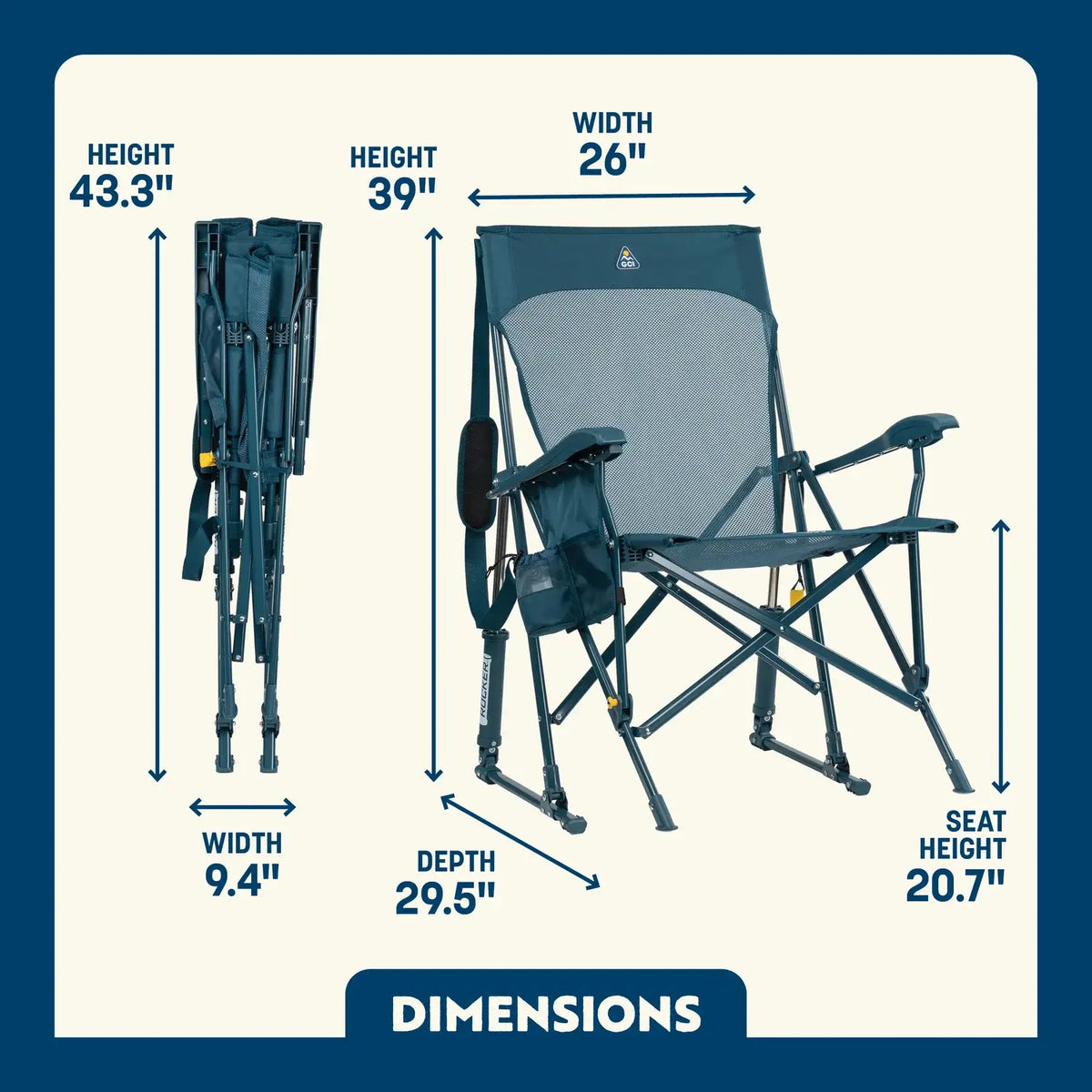 GCI Outdoor product image: BreezeRocker™ N1 — BreezeRocker™