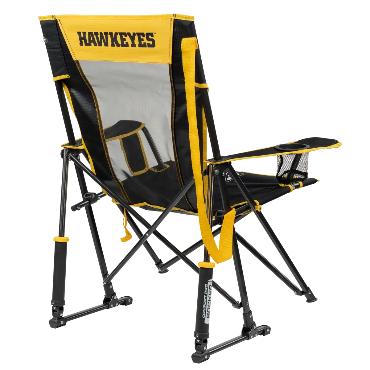 GCI Outdoor product detail: Comfort Pro Rocker™ - Iowa Hawkeyes P3 — Comfort Pro Rocker™ - Iowa Hawkeyes
