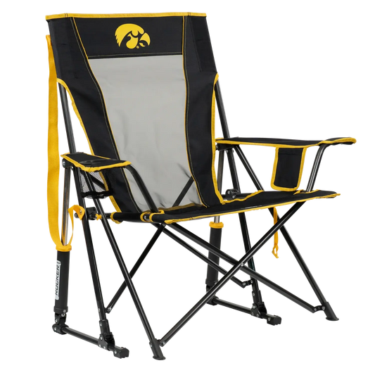 GCI Outdoor product detail: Comfort Pro Rocker™ - Iowa Hawkeyes P3 — Comfort Pro Rocker™ - Iowa Hawkeyes