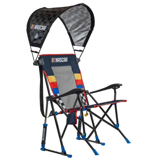 GCI Outdoor product view: Roadtrip Rocker Bundle - NASCAR Blue D6 — Roadtrip Rocker Bundle - NASCAR Blue